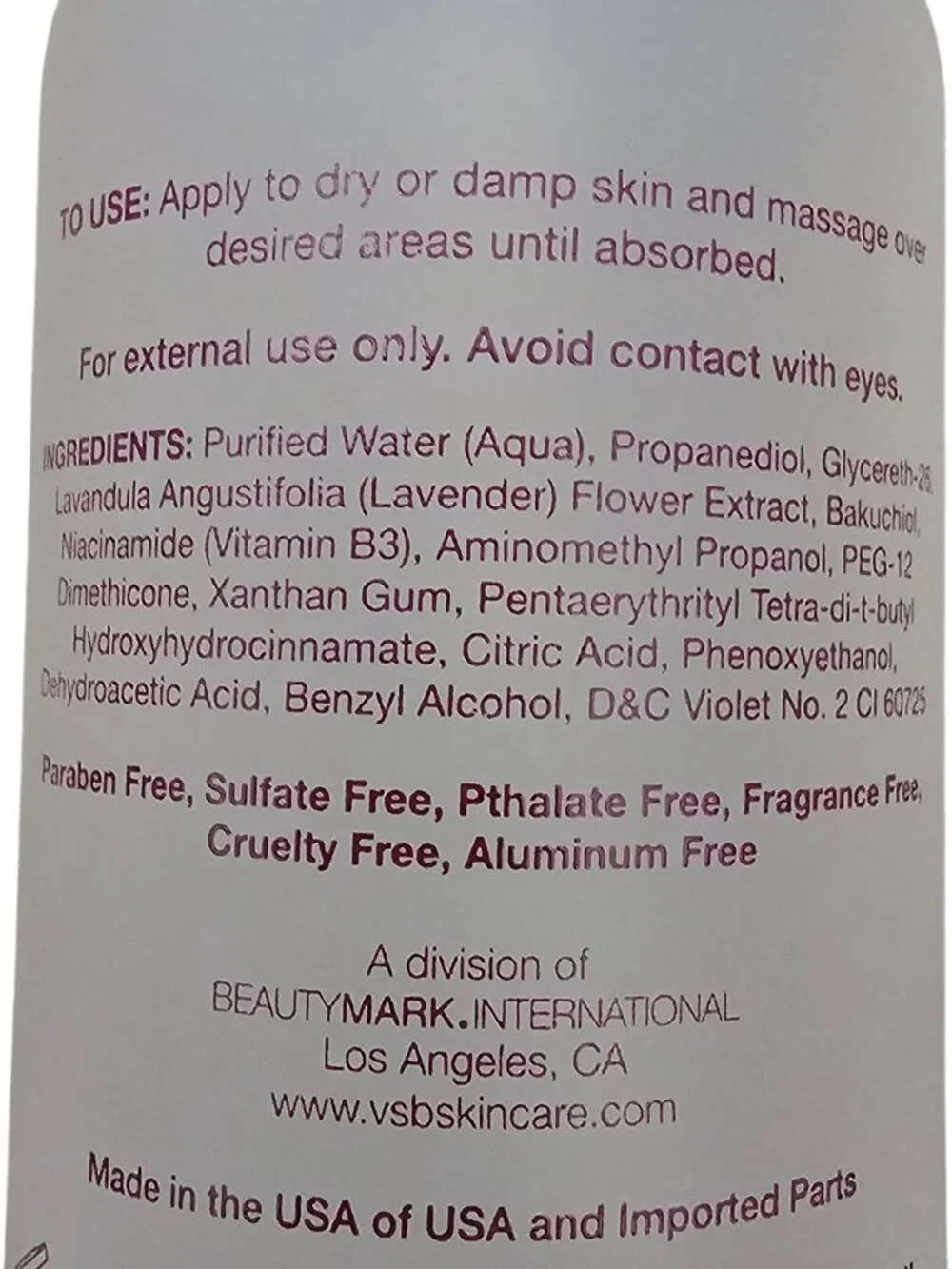 Vitamins & Sea Beauty vitamins sea